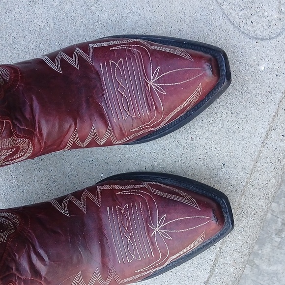 OLD GRINGO WOMEN'S NEVADA RED 13" BOOT Sz 8.5 GUC - Picture 3 of 16